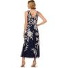 Adrianna Papell Women’s Beaded Sleeveless Dress(Navy/Ivory)