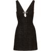 Adrianna Papell Women’s Boucle Tweed Mini Dress(Black)