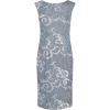Adrianna Papell Womens Embroidered Lace Midi Dress(Light Blue)