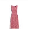 Adrianna Papell Womens Floral Sequin Embroidery Dress(Pale Azalea)