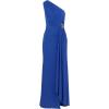 Adrianna Papell Womens Jersey Evening Gown(Brilliant Sapphire)