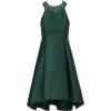 Adrianna Papell Womens Mikado Fit&Flare Party Dress(Dark Forest)