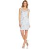 Adrianna Papell Womens Floral Embroidery Sheath(Clearwater/Ivory)
