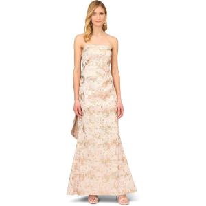 Women’s Strapless Mermaid with Bow(Gold)