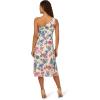 Adrianna Papell Women’s Print Soutache Midi Dress(Alabaster Multi)