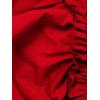 Adrianna Papell Womens Ruffle Front Maxi Dress(Scarlet)