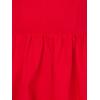 Adrianna Papell Womens Square Neck Bubble Dress(Scarlet)