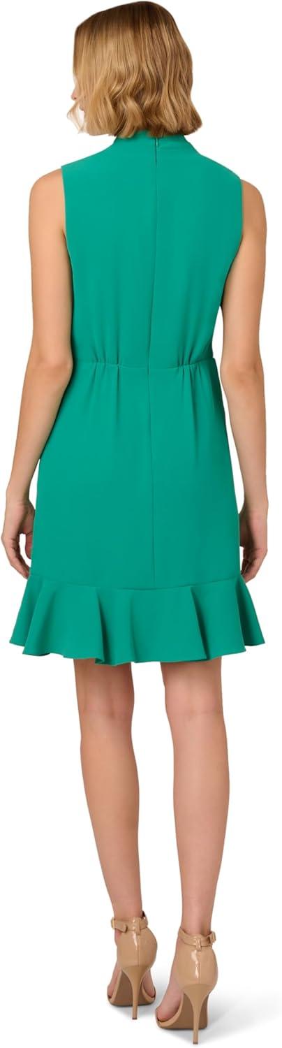 image:imageAdrianna Papell Womens Chiffon Short DressBotanic Green