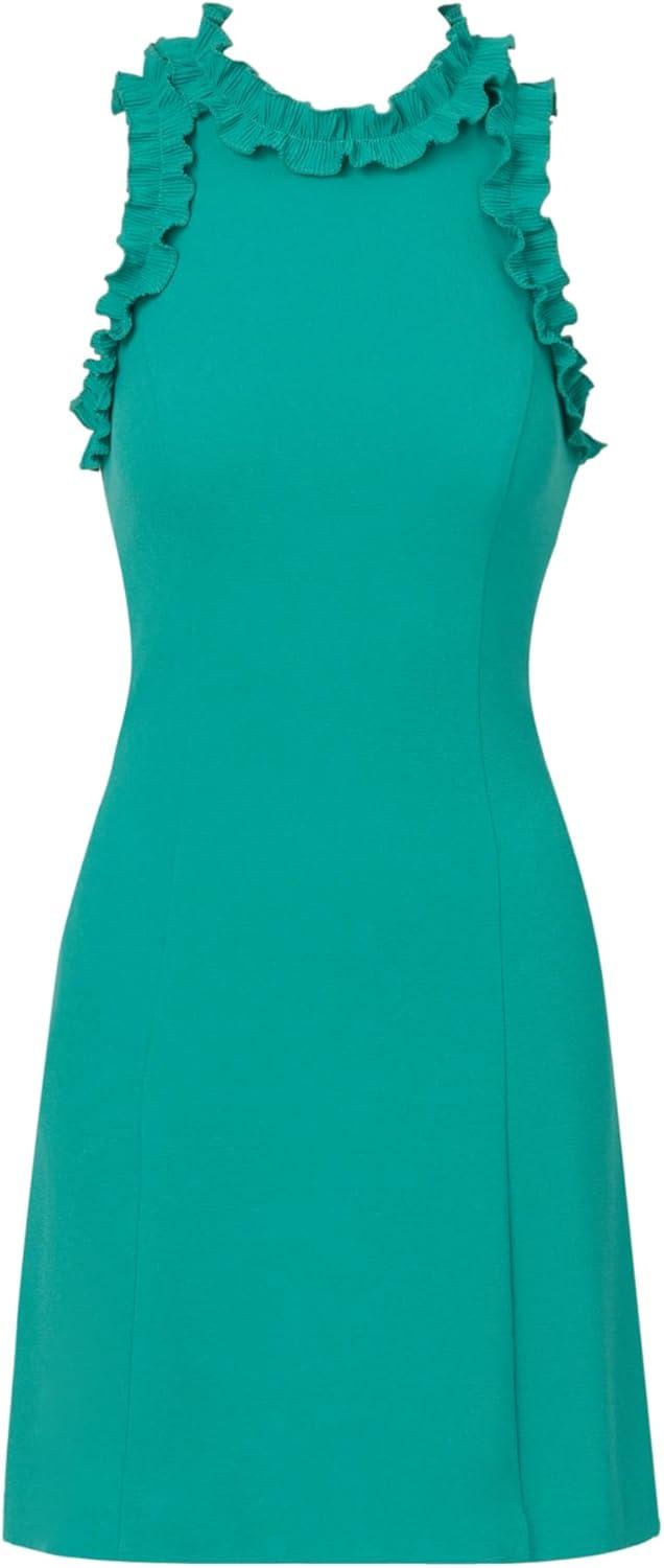 image:imageAdrianna Papell Womens Crepe Midi DressExotic Jade