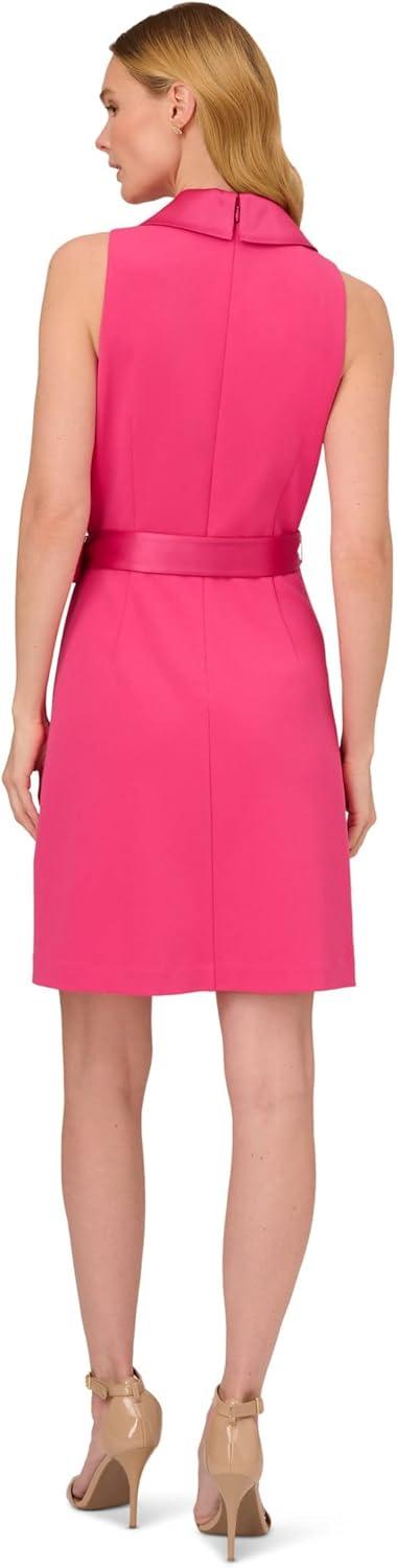 image:imageAdrianna Papell Womens Crepe Tuxedo DressDressCabaret Pink