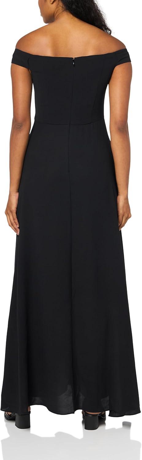 image:imageAdrianna Papell womens Crepe Overlay JumpsuitBlackIvory
