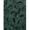 Adrianna Papell Womens Bead Long Dress with Godets(Dusty Emerald)