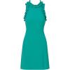 Adrianna Papell Womens Crepe Midi Dress(Exotic Jade)