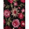 Adrianna Papell Womens Embroidered Short Dress(Pink Multi)
