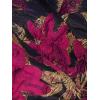 Adrianna Papell Womens One Shoulder Jacquard Dress(Navy/Pink)