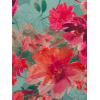 Adrianna Papell Womens Printed Short Dress(Turquoise Multi)