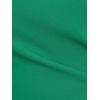 Adrianna Papell Women’s Wrap Front Crepe Dress(Vivid Green)