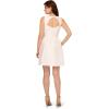 Adrianna Papell Womens Pearl Mikado Dress(Ivory)