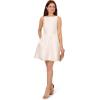 Adrianna Papell Womens Pearl Mikado Dress(Ivory)