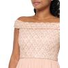 Adrianna Papell Womens Mikado Short Dress(Blush)