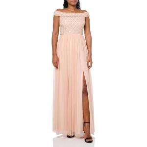 Adrianna Papell Womens Mikado Short Dress(Blush)
