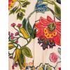 Adrianna Papell Women’s Smocked Printed Short Dress(Ecru Multi)