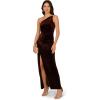 Adrianna Papell Womens Ap1e211697(Dark Brown)