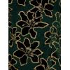 Adrianna Papell Womens Floral Metallic Midi Dress(Hunter/Gold)