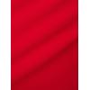 Adrianna Papell Womens Front Tie Short Dress(Red Rose)