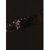 Adrianna Papell Womens Knit Crepe One Shoulder Gown(Black)