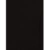 Adrianna Papell Womens Rolled Neck Crepe Midi Dress(Black)