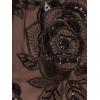 Adrianna Papell Womens Sequin Lace Mermaid Dress(Black/Nude)