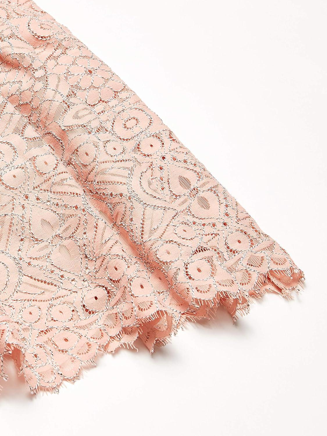 image:imageAdrianna Papell Womens Vnk Fit N FLR WOgnza Inst DsPinksandAlmond