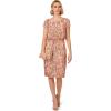 Adrianna Papell Womens Sequin Short Dress(Rose Gold)