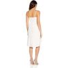 Aidan Mattox Womens Cowl Draped Satin Dress(Ivory)