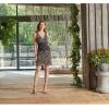 Adrianna Papell Short Beaded Dress Dress(Black Multi)