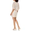 Adrianna Papell Short Beaded Dress Dress(Champagne Sand)