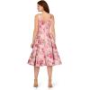 Adrianna Papell Women’s Jacquard Flared Dress(Blush Multi)