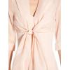 Adrianna Papell Women’s Organza and Crepe Jacket Dress(Blush)
