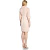 Adrianna Papell Women’s Organza and Crepe Jacket Dress(Blush)
