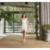 Adrianna Papell Women’s Petal Crepe Sheath(Ivory)