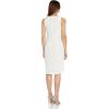 Adrianna Papell Women’s Petal Crepe Sheath(Ivory)