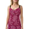Adrianna Papell Womens Sequin Embroidery Dress(Magenta)