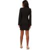 Adrianna Papell Women’s Short Scuba Crepe Dress(Black)