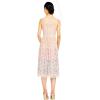 Adrianna Papell Womens Slvlss Bead Tea Lngth DRS(Shell)