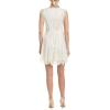 Aidan Mattox Womens Sleeveless Lace Cocktail Dress(Ivory)