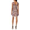 Aidan by Aidan Mattox Women’s Fully Embellished Floral Beaded Cocktail(Multi-color)