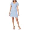 Adrianna Papell Women’s Emmy Lace A-line Dress(Iced Lapis)