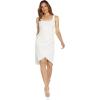 Adrianna Papell Women’s Petal Crepe Sheath(Ivory)