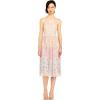 Adrianna Papell Womens Slvlss Bead Tea Lngth DRS(Shell)